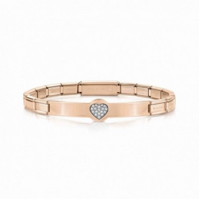 Trendsetter Bracelet Coloured Heart with Gemstones