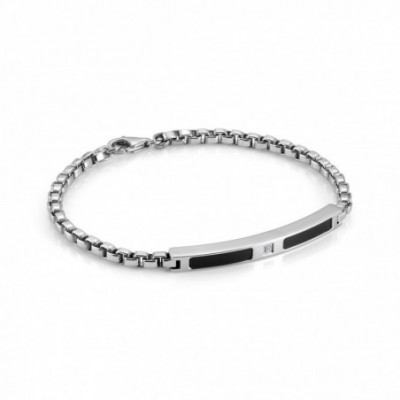 Stainless Steel Bracelet with Rectangle