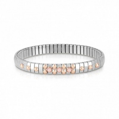 Extension Bracelet with coloured natural Stones
