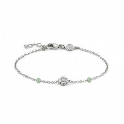 Gioie Bracelet with Clover and Green Jade