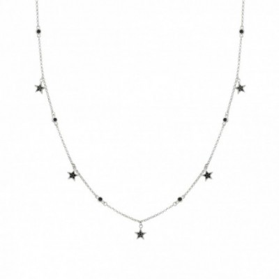 SweetRock Stars and Gemstone Necklace