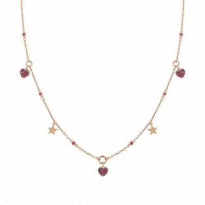 Nightdream Necklace with Hearts and Stars