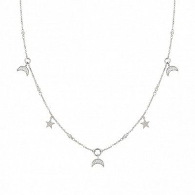 Nightdream Necklace with Moon and Stars