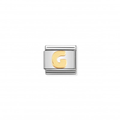 Composable Classic Link Letter G in 18K Gold