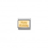 Engraved Composable Classic Link Happy Birthday