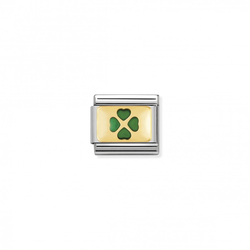 Composable Classic Link green Four-Leaf Clover