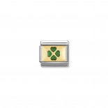 Composable Classic Link green Four-Leaf Clover