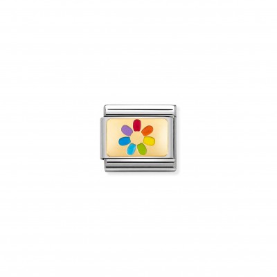 Composable Classic Link Rainbow Flower