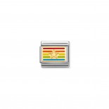 Composable Classic Link Rainbow Flag Star