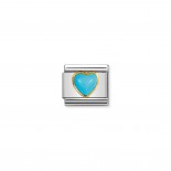 Composable Classic Link December Heart Stone