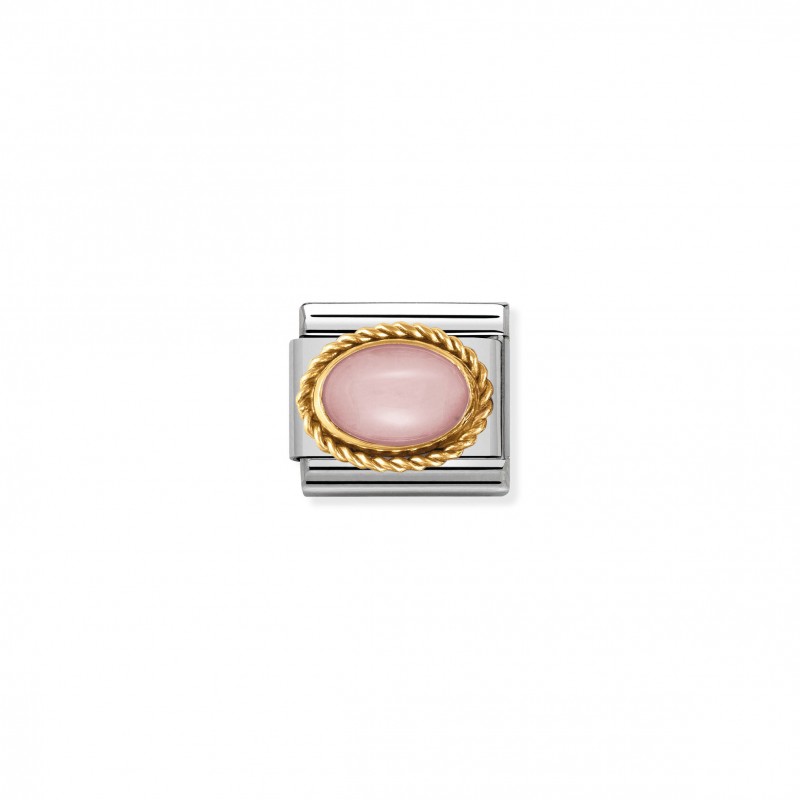 Composable Classic Link with pink Opaline