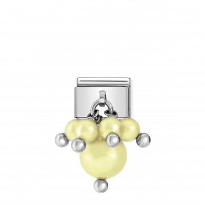 Composable Classic Link Yellow Pastel Pearls