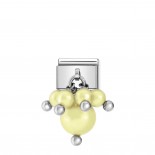 Composable Classic Link Yellow Pastel Pearls