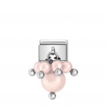 Composable Classic Link Pink Pastel Pearls