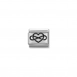 Composable Classic Link Silver Infinity Heart