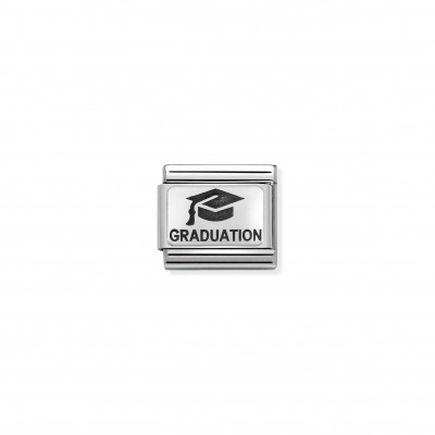 Composable Classic Graduation Link in Silver