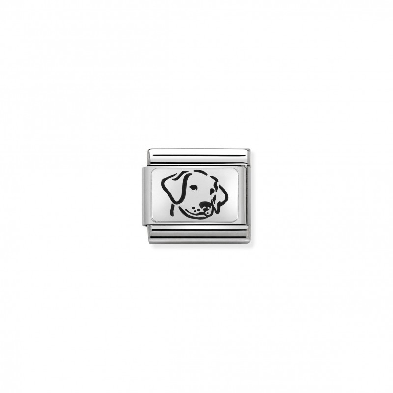 Composable Classic Dog Link in Silver