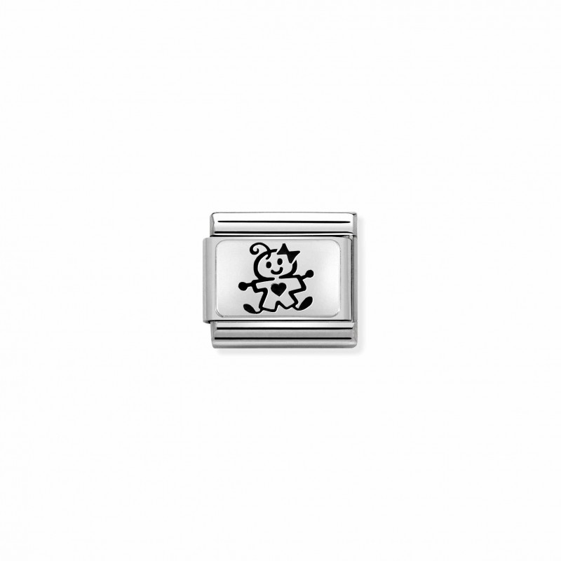 Composable Classic Link Sterling Silver Baby Girl