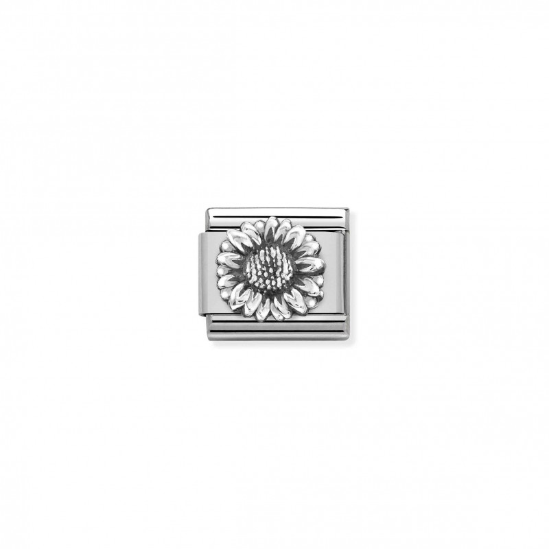 Composable Classic Link, Silver Sunflower