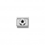 Composable Classic Link Soccer Ball In Silver and Enamel