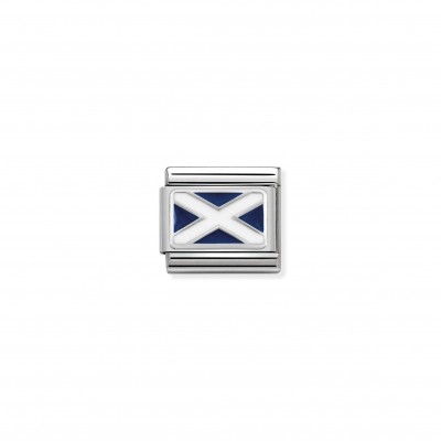 Composable Classic Link Scotland Flag in Silver