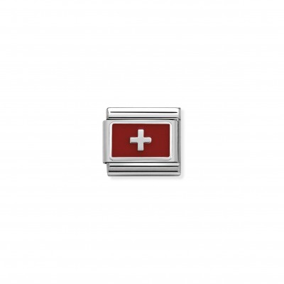Composable Classic Link Switzerland with Enamel
