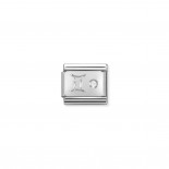 Composable Classic Link Gemini in Silver and Stone