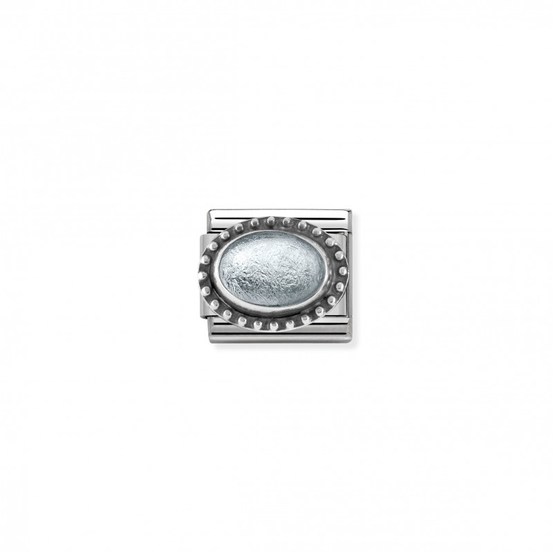 Composable Classic Silver Rock Crystal Link