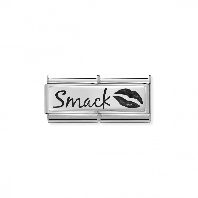 Composable Classic Smack Double Link with Enamel