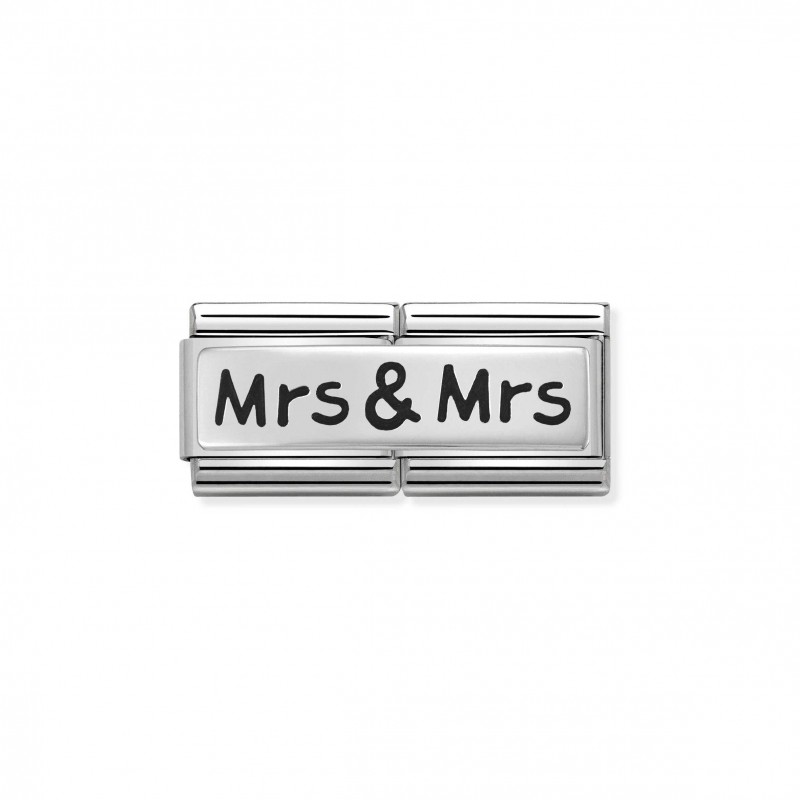 Double Composable Classic Link Mrs and Mrs