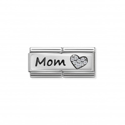 Composable Classic Double Link Mom and Heart