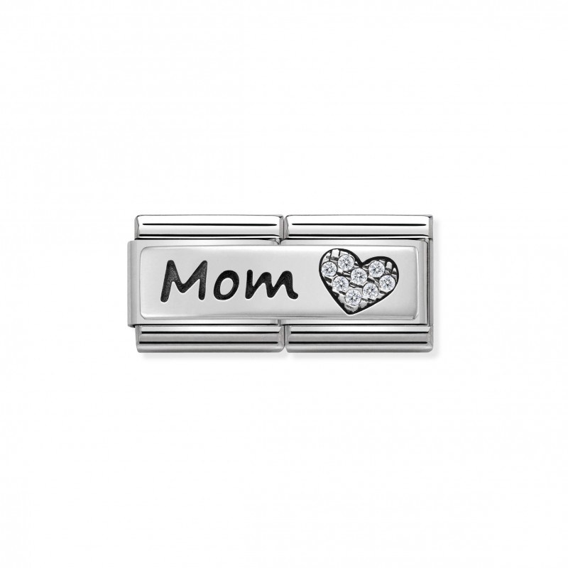 Composable Classic Double Link Mom and Heart