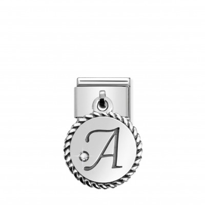 Composable Classic Link Letter A in Sterling Silver