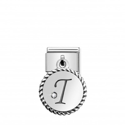 Composable Classic Link Letter I in Sterling Silver