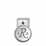 Composable Classic Link Letter R in Sterling Silver