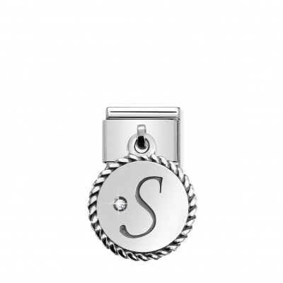 Composable Classic Link Letter S in Sterling Silver