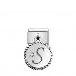 Composable Classic Link Letter S in Sterling Silver