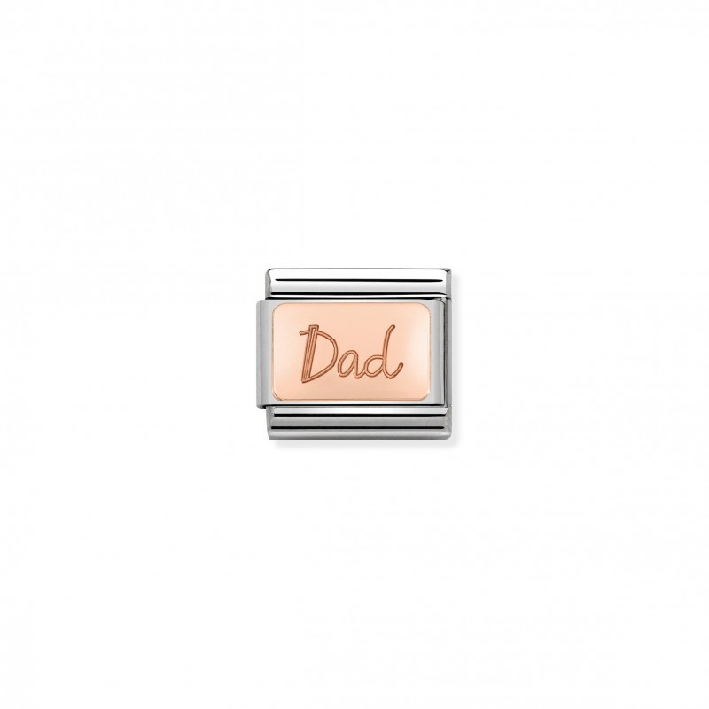 Composable Classic Dad Link in Rose Gold