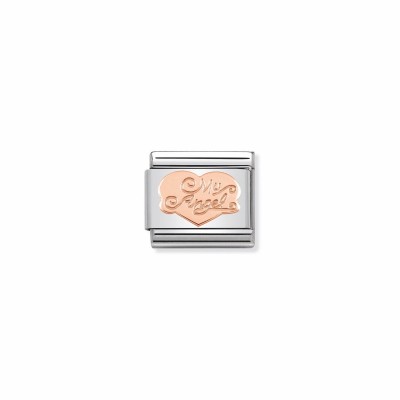 Composable Classic Link Rose Gold My Angel Heart