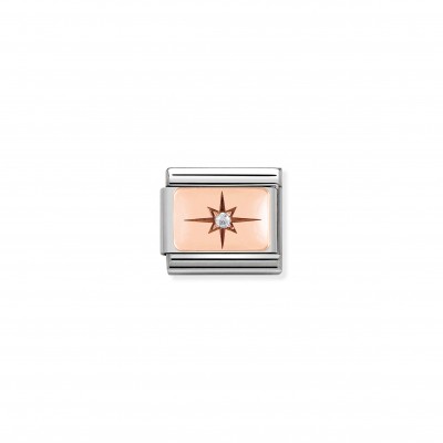 Composable Classic Link Rose Gold Little Star