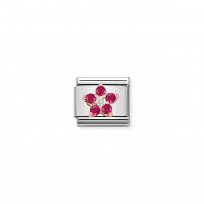 Composable Classic Link red and white Flower
