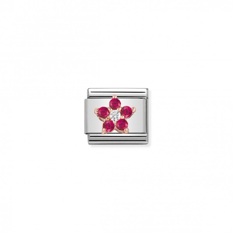 Composable Classic Link red and white Flower