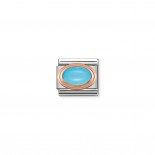 Composable Classic Link Turquoise Birthstone