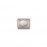 Composable Classic Link October oval Birthstone