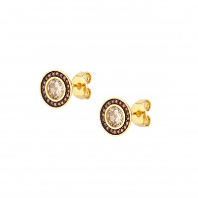 Aurea earrings with Cubic Zirconia