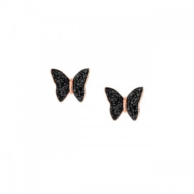 Sweetrock Nature Butterfly earrings, rose gold
