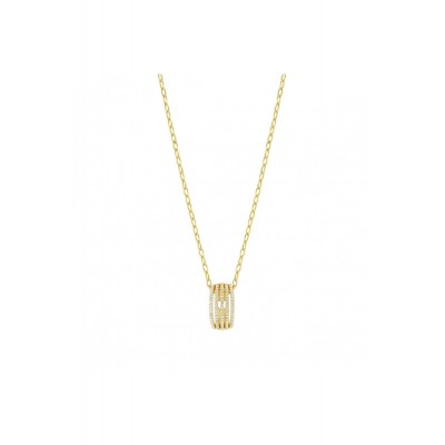 Lovelighy Sterling Silver Gold Plated Necklace