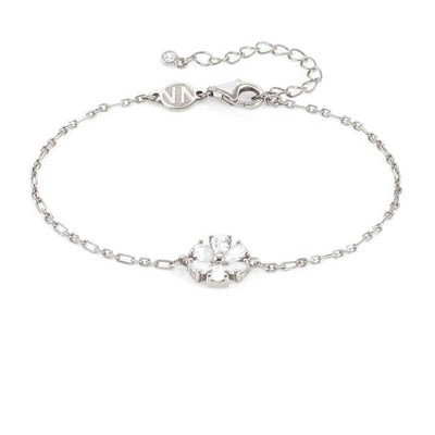 Sweetrock Bracelet ED. Nature 925 Silver,CZ, Flower