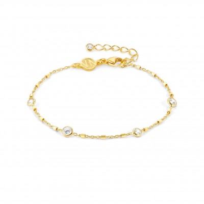 Bella Bracelet Gold Mixed Chain