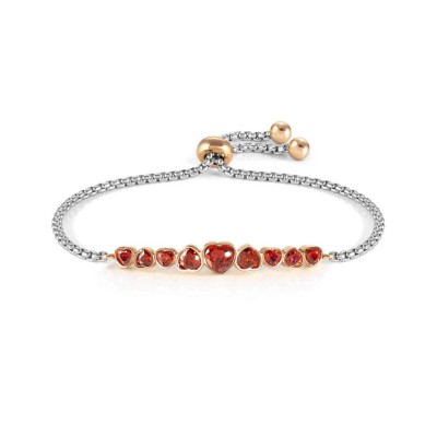 Milleluci Bracelet Red Hearts